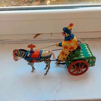 giocattolo in latta vintage da collezione 