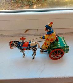 giocattolo in latta vintage da collezione 