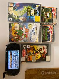 Psp Sony + 5 giochi