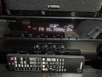 Home cinema Yamaha HTR 2067 5.1 con casse Yamaha