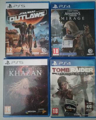 Giochi Ps4-Ps5