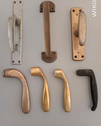 8 maniglie usate per porte riciclo creativo