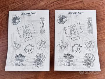 Coppia Adesivi originali Audemars Piguet