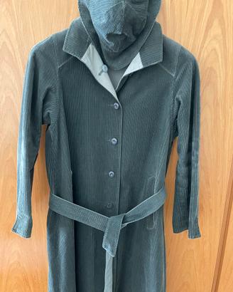 Cappotto double face velluto / impermeabile