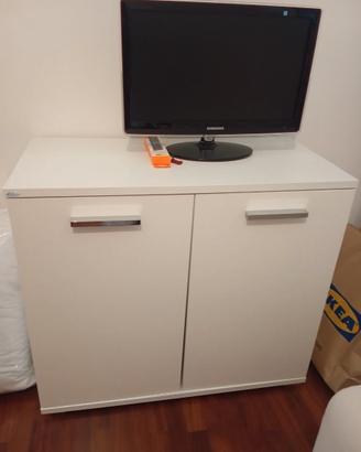 Mobiletto multiuso bianco