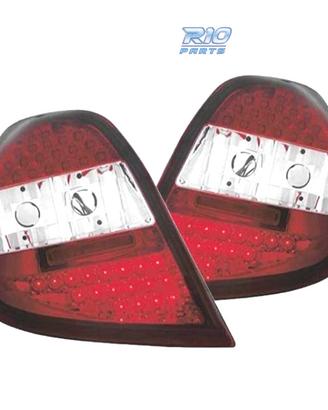 FANALI A LED RENAULT CLIO 05-09 ROSSO