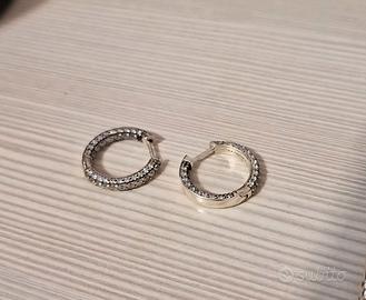Orecchini Pandora originali in argento sterling