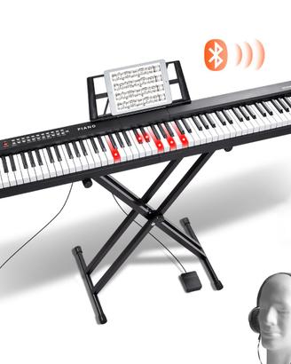 Tastiera Pianoforte Digitale 88 Tasti Semi-pesati