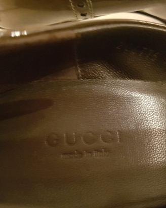 scarpa tacco Gucci tg 37,5 verde oliva