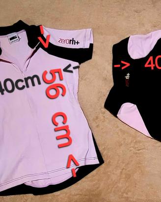Completo Ciclismo Tg M  da donna Zero RH+