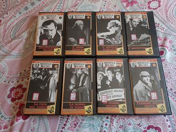 8 VHS Rassegna Del Cinema Di Sherlock Holmes