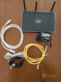 Modem D link funzionante con cavi