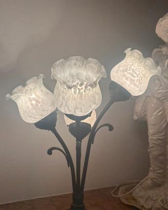 Lampada base ferro