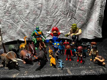 Personaggi giocattolo bambini