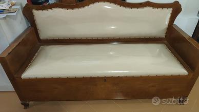 Divano Panca in Legno con Contenitore