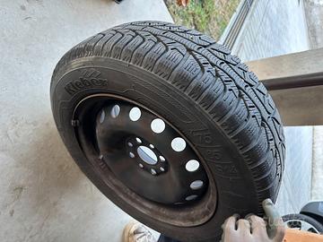GOMME INVERNALI FIAT 500 complete di cerchione