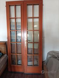 Portefinestre in legno modello Inglesina