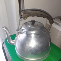 Bollitore Vintage Anni '50 in Alluminio