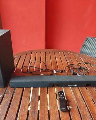 Soundbar Samsung Serie T + Subwoofer Wireless 