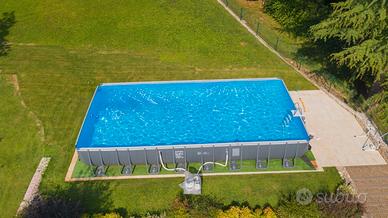 Piscina fuoriterra INTEX 10 mt x 5 mt + robot