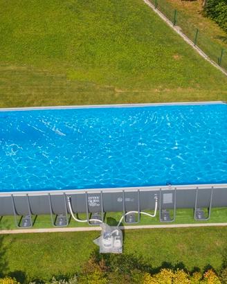 Piscina fuoriterra INTEX 10 mt x 5 mt + robot