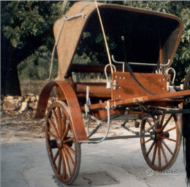 Calesse storico 1957 targa Rg0209