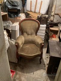 Poltrona antica vintage
