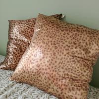 Cuscini Maculati Oro e Marrone