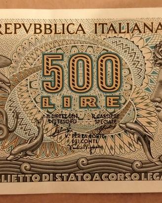 Italia-500 lire(20/06/1966)