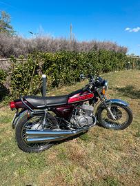 Moto kawasaki 400 mach II 1978 TARGA ORO