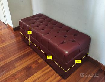 Pouf Cassapanca Contenitore Chesterfield