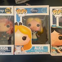 Funko pop disney Merida, Jasmine, Alice