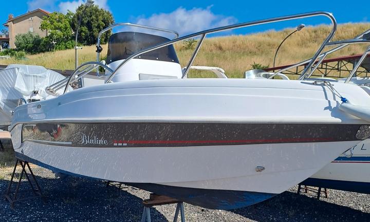 Barca bluline 19 open yamaha 40