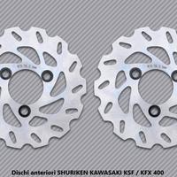 Dischi anteriori SHURIKEN KAWASAKI KSF / KFX 400