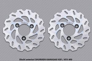 Dischi anteriori SHURIKEN KAWASAKI KSF / KFX 400