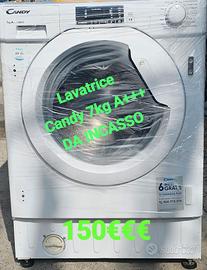 lavatrice candy 7kg A+++ DA INCASSO 