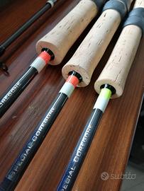 Canne artigianali da coregone lavarello