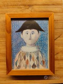 ANTONIO BUENO LITOGRAFIA NUMERATA ARLECCHINO