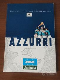 libro a fumetti "azzurri"