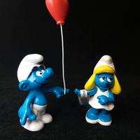 2 Puffi San Valentino custom