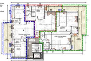Appartamento di 115 m² con 3 locali e box auto a C