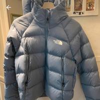 Piumino north face azzurro M