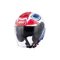 CASCO JET GIVI PLANET GRAFICA HYPER - HX22FHYBW