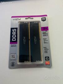 Crucial Pro DDR5 32GB (2x16GB) 6000MHz CL36