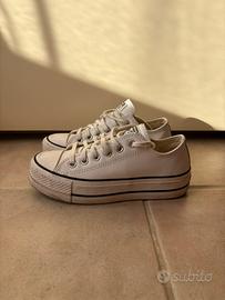 Converse platform in pelle n.36.5