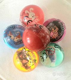 Palline con personaggi dei cartoni animati