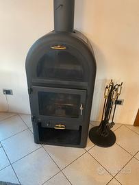 Stufa a legna con forno SCAN