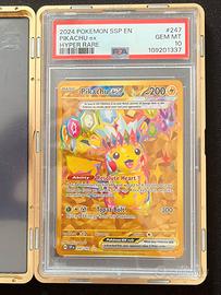 Pikachu ex 247 /191 PSA 10 SSP Surging Sparks Hype