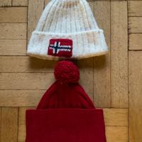 2 berretti in lana Napapijri e Ben Alder