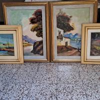 quadri alcuni anche di pittori famosi